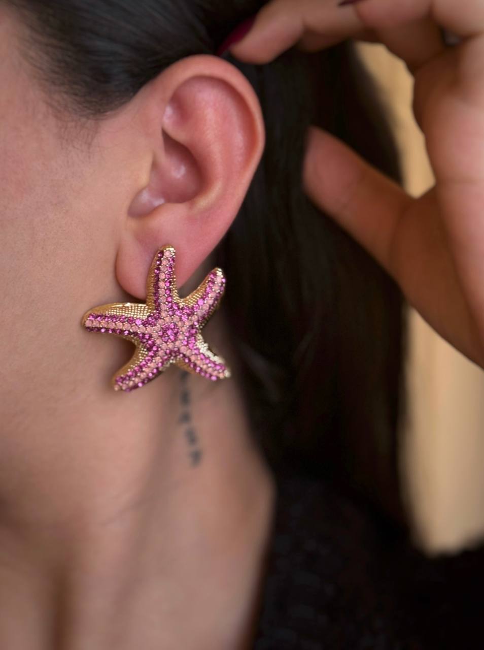 گوشواره فشن ستاره‌ دریایی