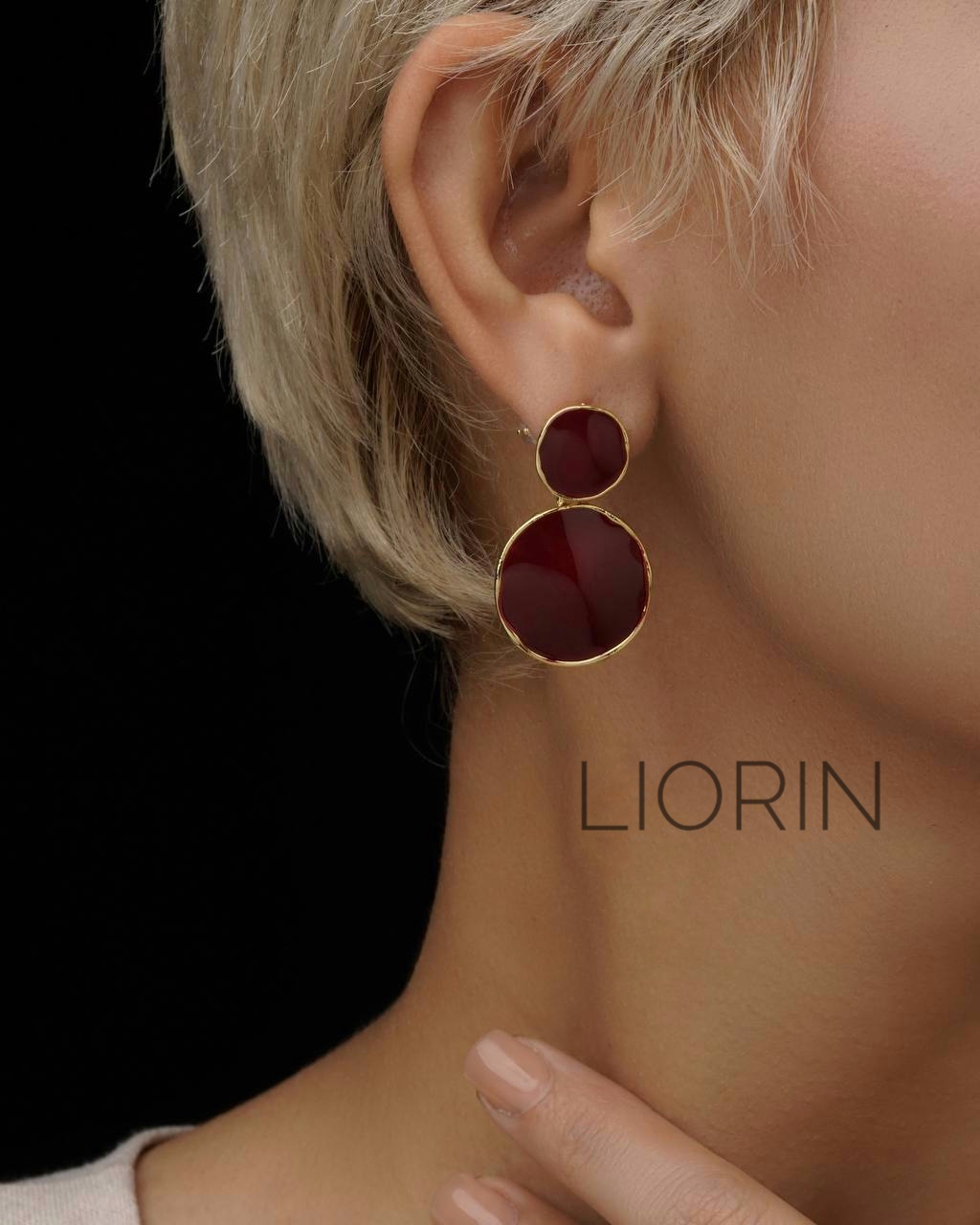 گوشواره میناکاری